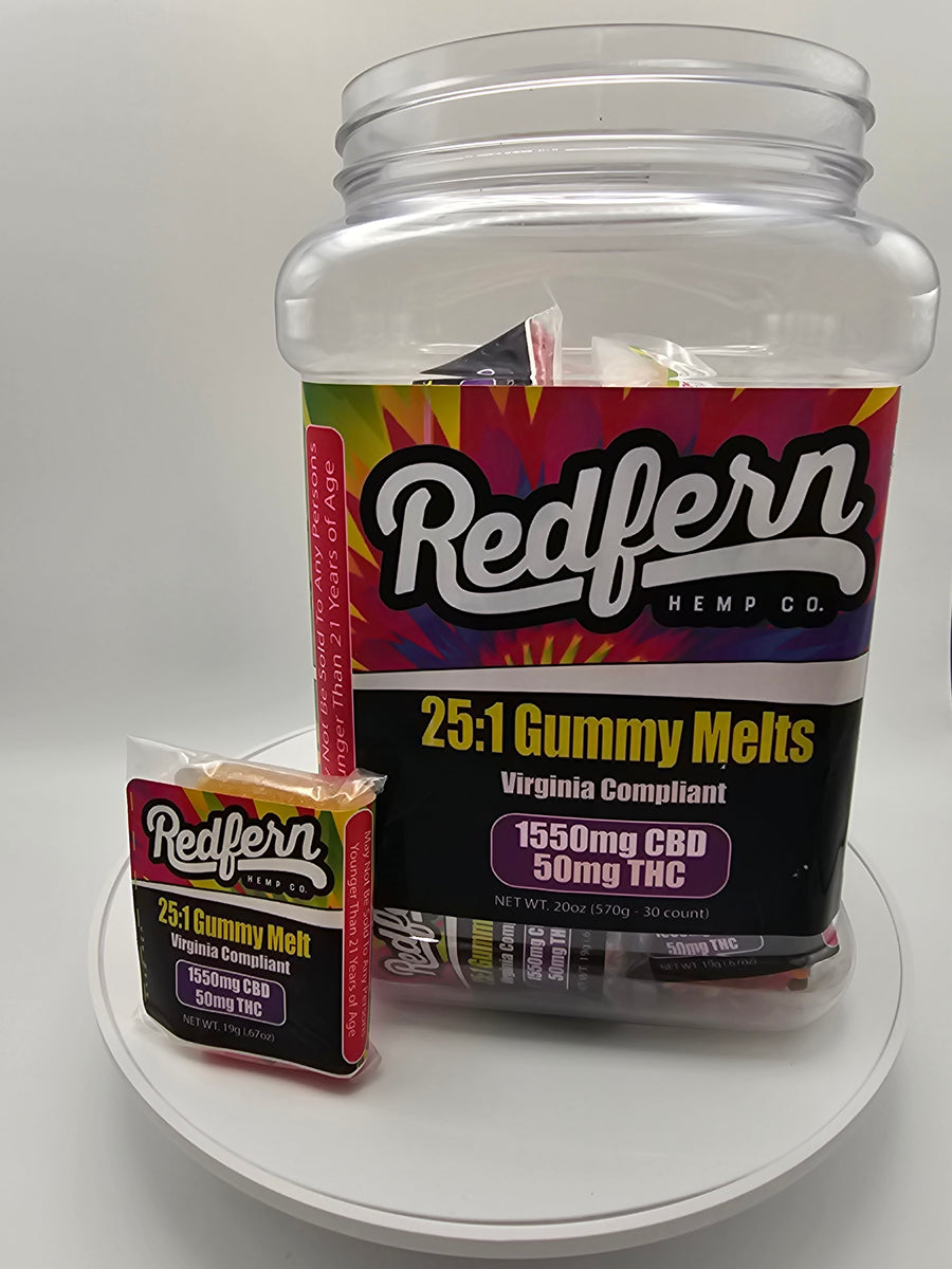 Redfern Hemp Gummy Melt 25:1 – East Coast Hemp Supply Inc