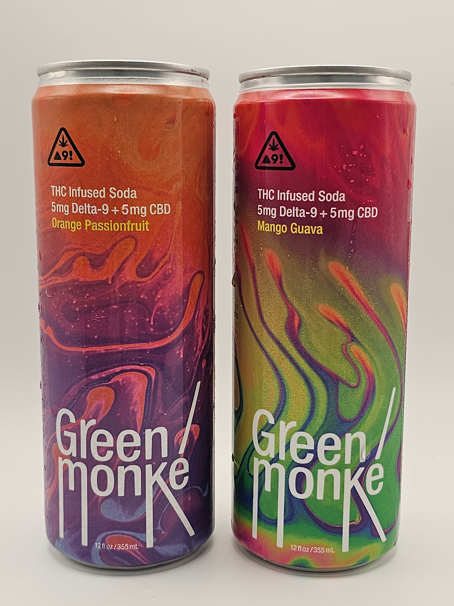 Green Monke Hemp Drink 5mg – East Coast Hemp Supply Inc