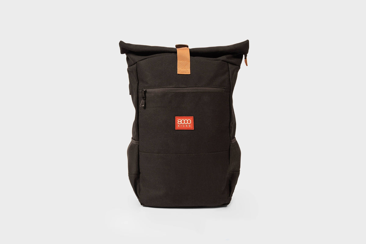 Everyday Hemp Backpack in Black East Coast Hemp Supply Inc