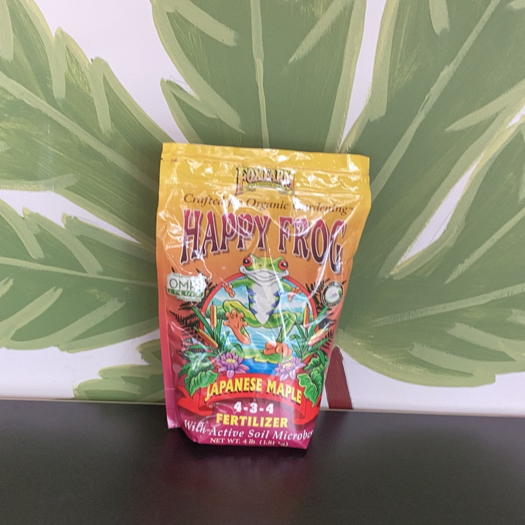 happy frog japanese maple organic plant fertilizer Happy Frog Japanese Maple Dry Fertilizer 4lbs – East Coast Hemp Supply Inc