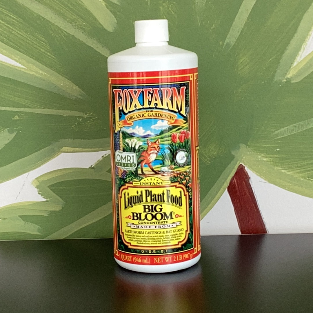 Fox Farm Big Bloom Liquid Plant Food 1 quart - East Coast Hemp Supply Inc
