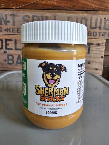 Sherman Snacks CBD Peanut Butter 600mg