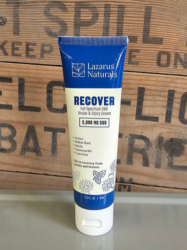 Lazarus Naturals Recover Bruise & Injury Cream 2,000mg CBD