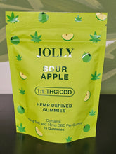 Jolly 1:1 Gummy 15 Count Pouch 15mg CBD 15mg THC