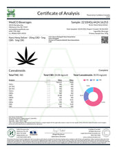 Asheville Dispensary Cannabis Seltzer 20mg CBD