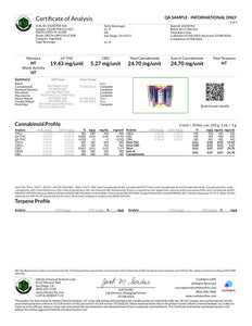 Delta Live Resin Cannabis Water 12oz