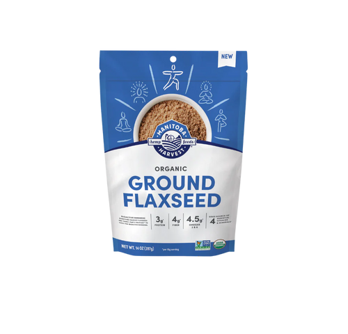 Organic Brown Ground Flaxseed - 14oz