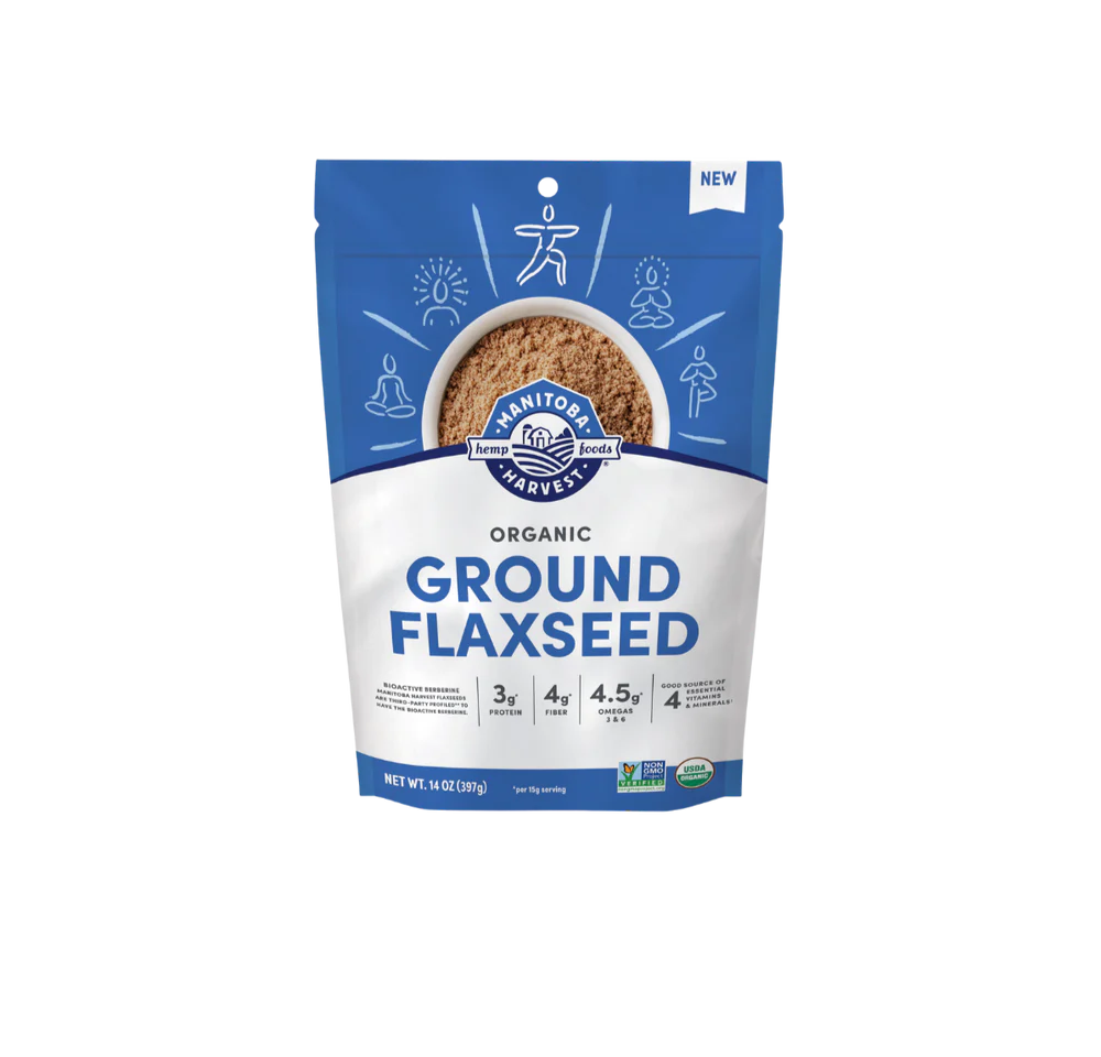 Organic Brown Ground Flaxseed - 14oz