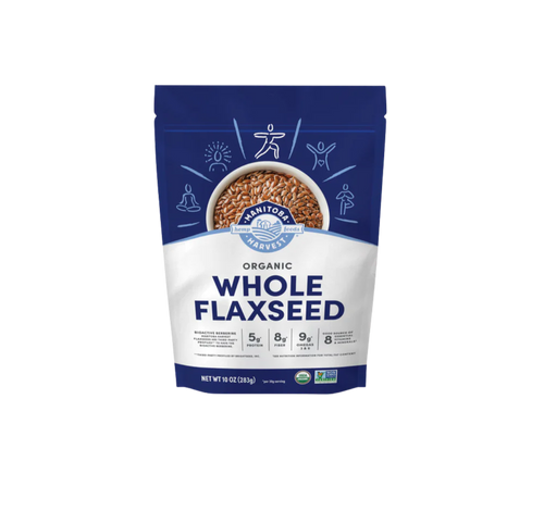Organic Whole Brown Flaxseed - 10oz
