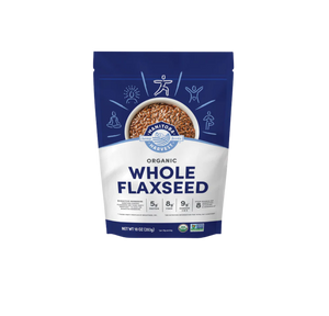 Organic Whole Brown Flaxseed - 10oz