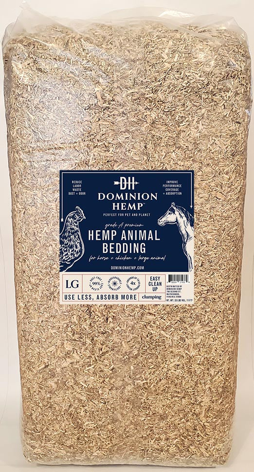 Dominion Hemp 30 Pound (285 L) Animal Bedding