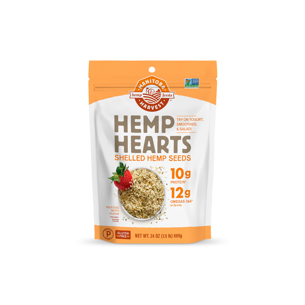 Manitoba Harvest Natural Hemp hearts 16oz.