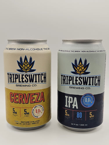 Triple Switch N/A Hemp Beer 5mg THC