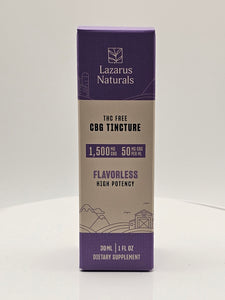 Lazarus Naturals 1,500mg CBG Tincture