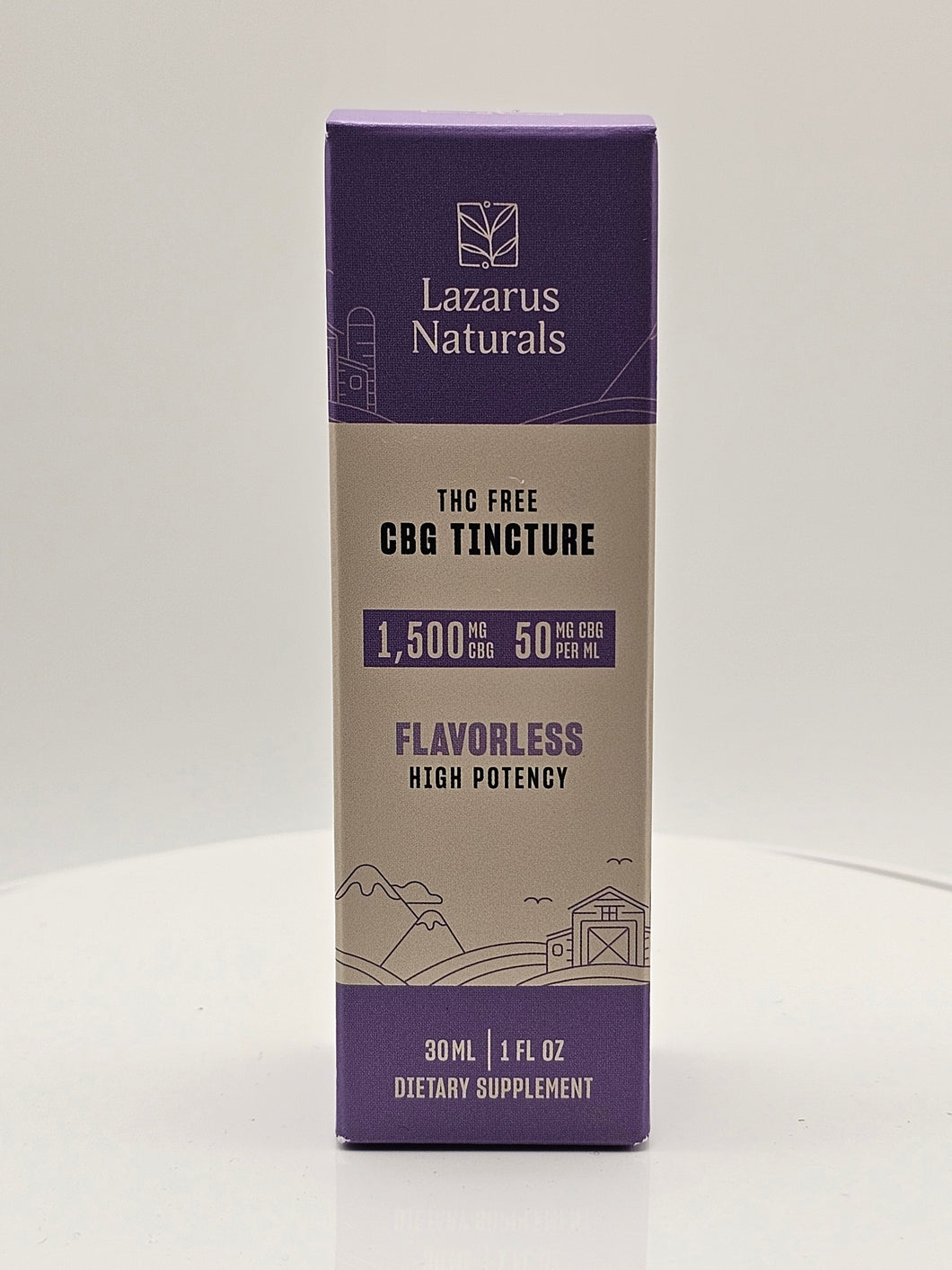 Lazarus Naturals 1,500mg CBG Tincture