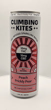 Climbing Kites Peach Prickley Pear THC Infused Sparkling Water 10mg