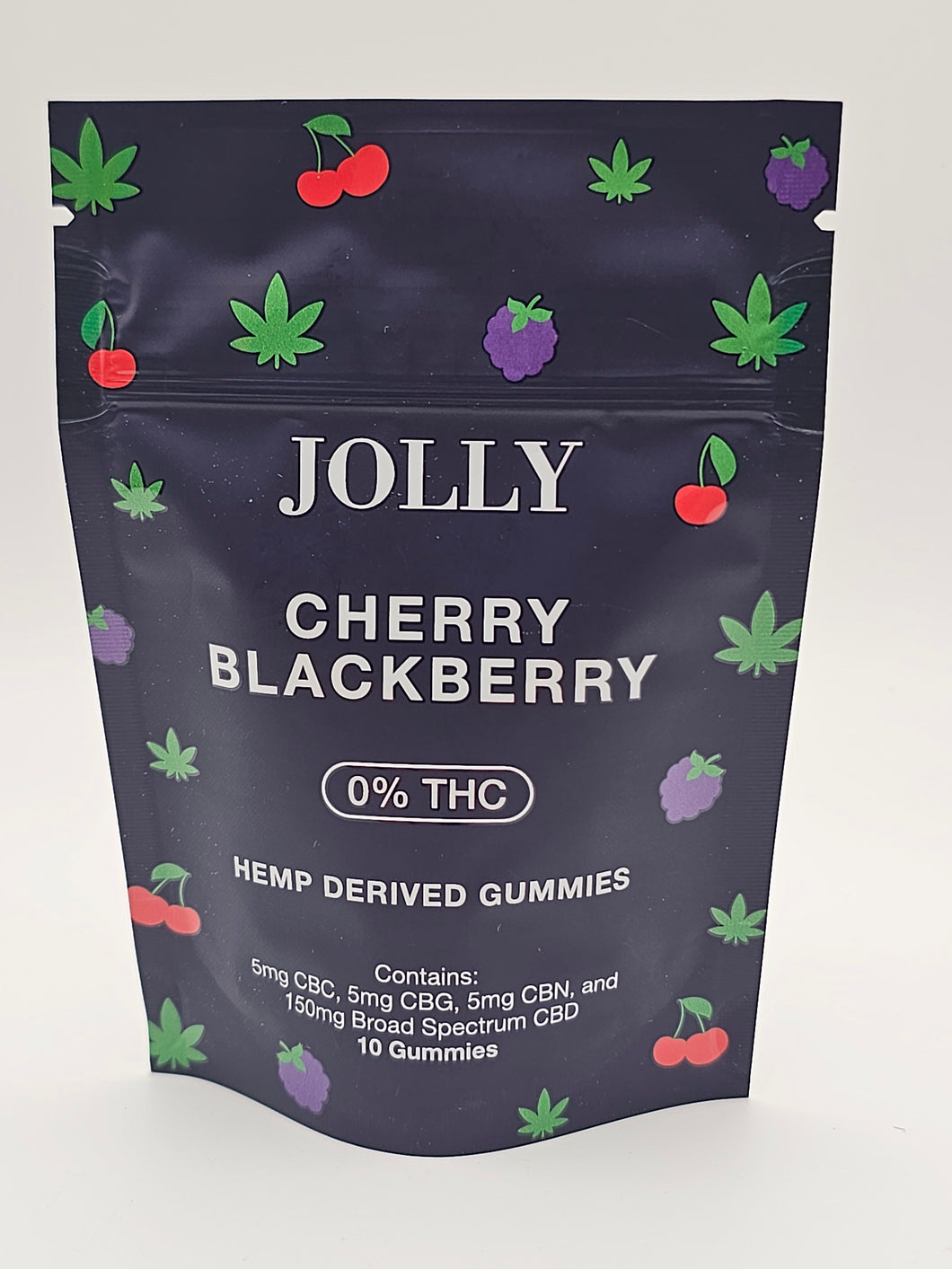 Jolly 0%THC broad Spectrum Gummy 10 Count