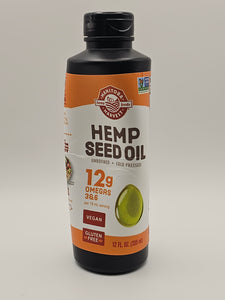 Manitoba Harvest Hemp Seed Oil 12 fl oz