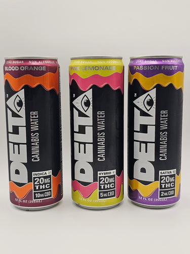 Delta Live Resin Cannabis Water 12oz