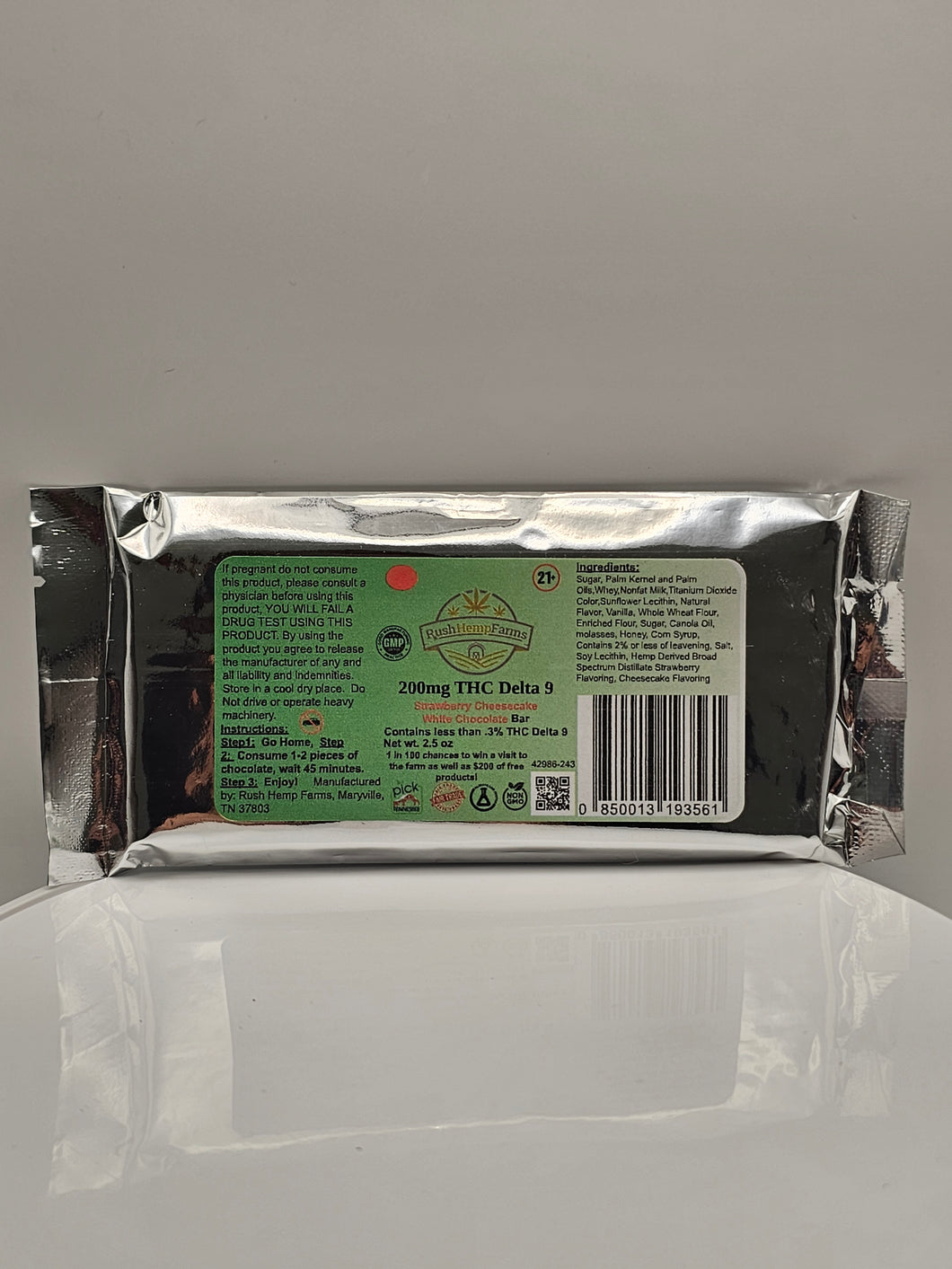 Hemp Derived Delta-9 Chocolate Bar