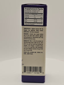 Lazarus Naturals Full Spectrum CBD:CBG 1:1 Tincture