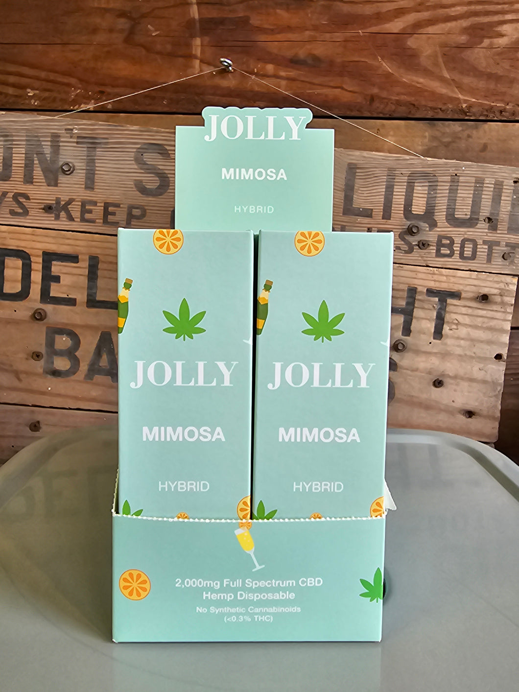 Jolly Mimosa 2 gram CBD Disposable