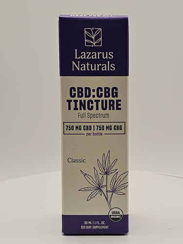 Lazarus Naturals Full Spectrum CBD:CBG 1:1 Tincture