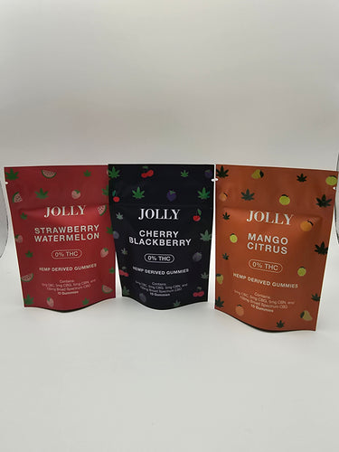 Jolly 0%THC broad Spectrum Gummy 10 Count