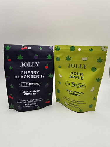 Jolly 1:1 Gummy 15mg THC:CBD
