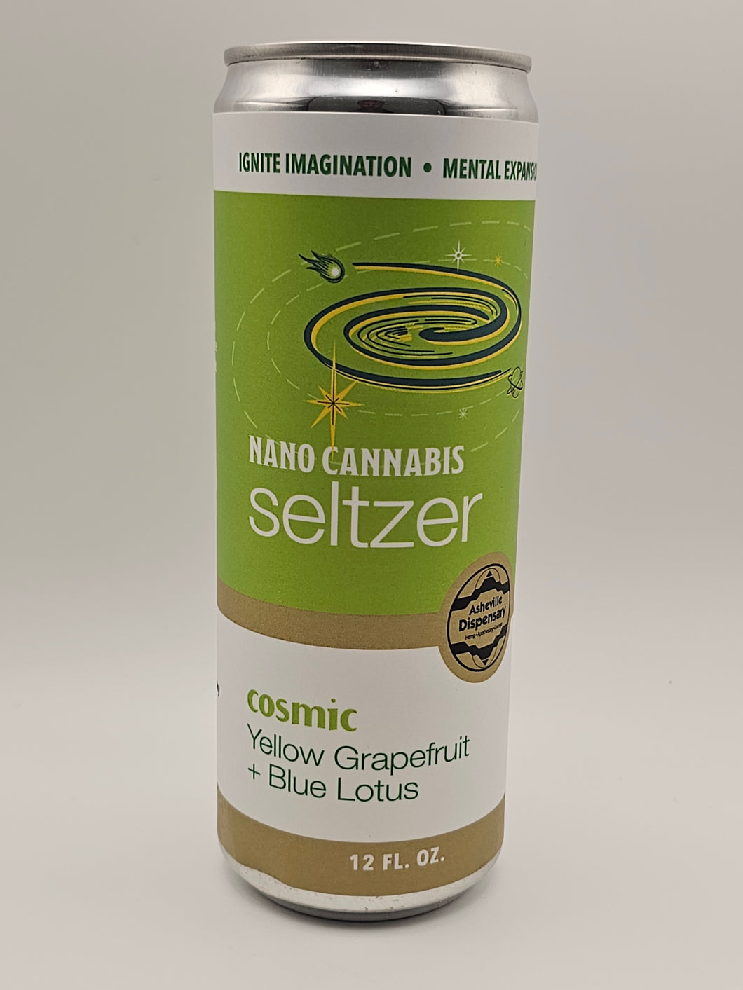 Asheville Dispensary Cannabis Seltzer 15mg THC