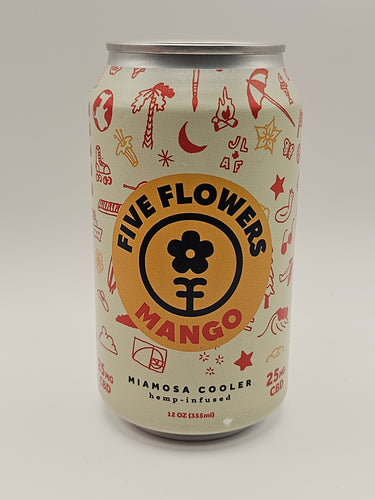 Five Flowers CBD Infused Mango Cooler 25mg