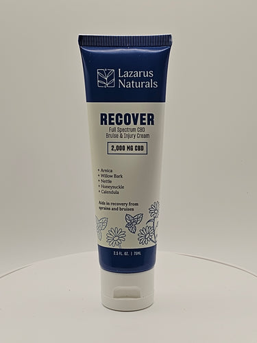 Lazarus Naturals Recover Bruise & Injury Cream 2,000mg CBD