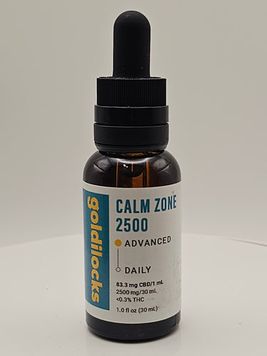 Goldilocks Calm Zone 2,500mg Full Spectrum CBD