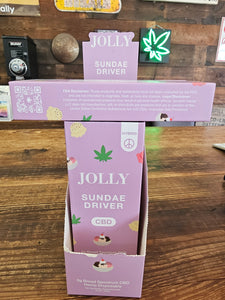 Jolly Sundae Driver Disposable Broad Spectrum CBD Vape Pen 2 Gram