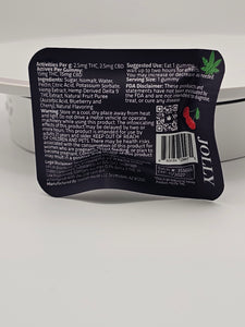 Jolly 1:1 Gummy 15mg THC:CBD