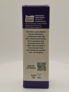 Lazarus Naturals Full Spectrum CBD:CBG 1:1 Tincture