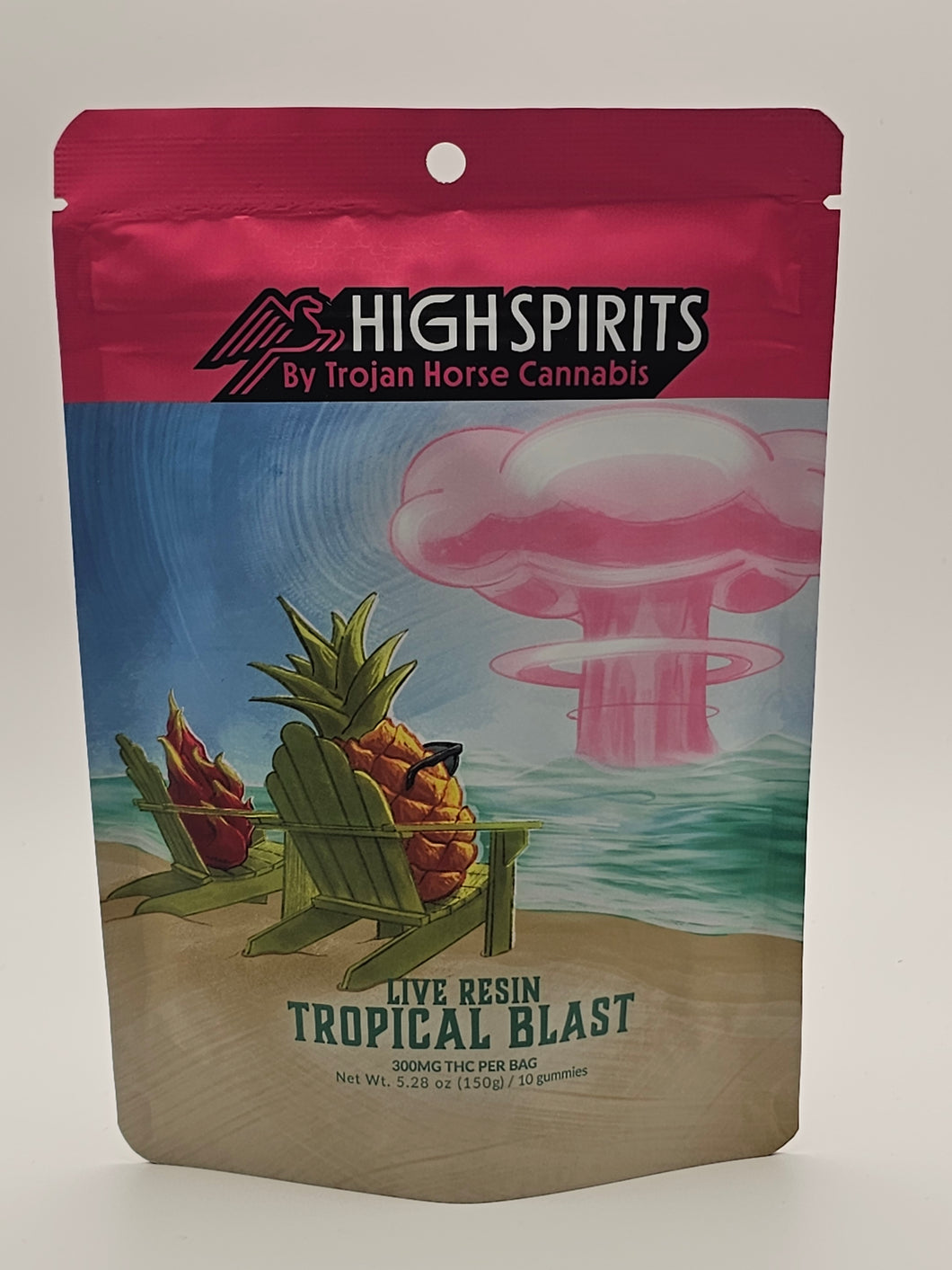 Trojan Horse Live Resin Gummies 30mg Hemp Derived Delta-9 THC