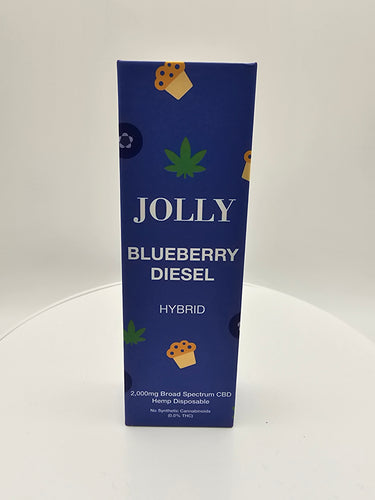 Jolly BlueBerry Diesel Hybrid 2 gram Disposable Vape Pen