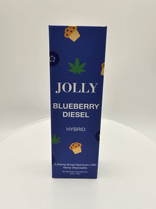 Jolly BlueBerry Diesel Hybrid 2 gram Disposable Vape Pen