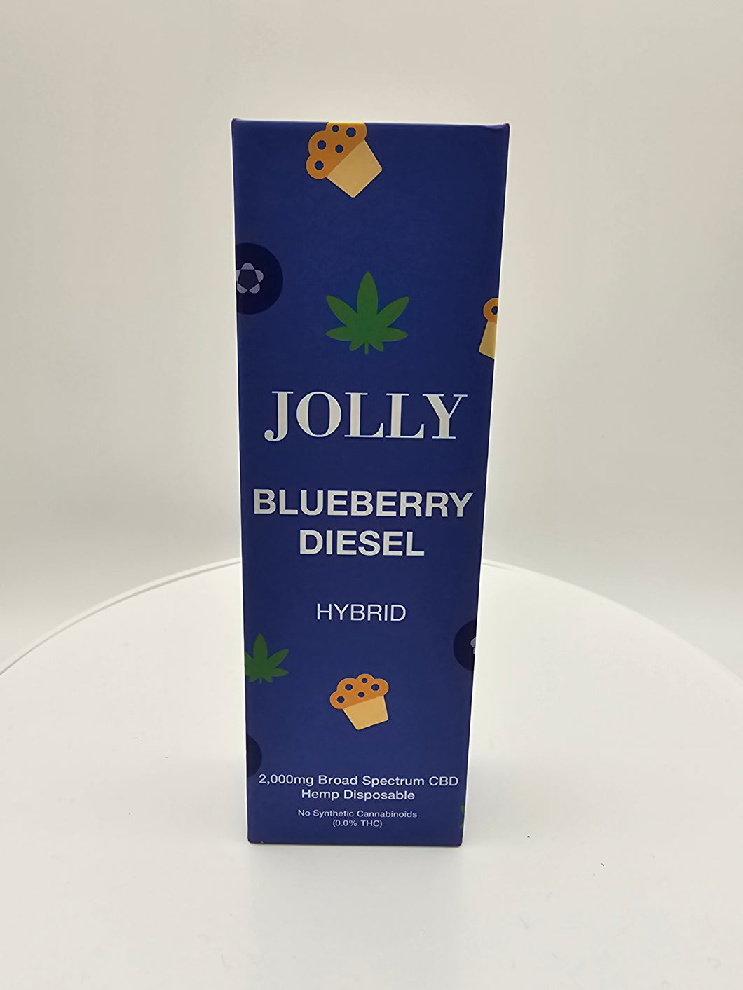 Jolly BlueBerry Diesel Hybrid 2 gram Disposable Vape Pen