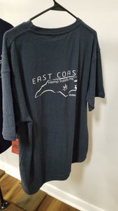 ECHS Blue Printed Hemp Shirt