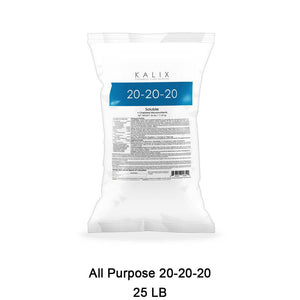 KALIX All Purpose 20-20-20 + Chelated Micronutrients 25 lb