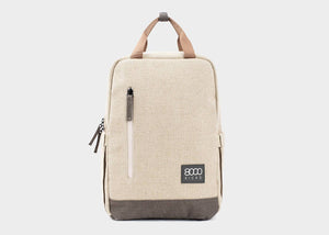 Lite Backpack in Beige and Green