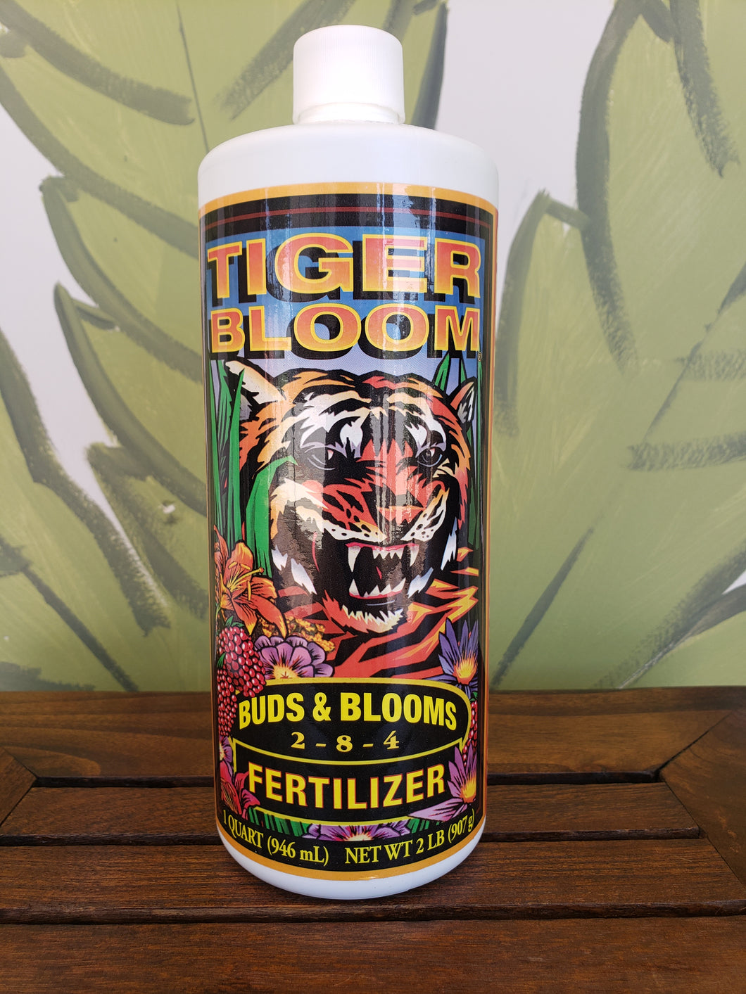 Fox Farm Tiger Bloom liquid fertilizer 1 quart East Coast Hemp Supply Inc