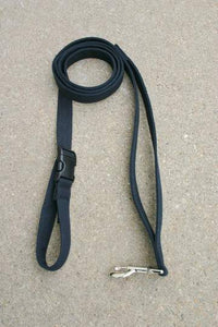 The Good Dog City Clicker Hemp Leash 1" Wide 6' Long