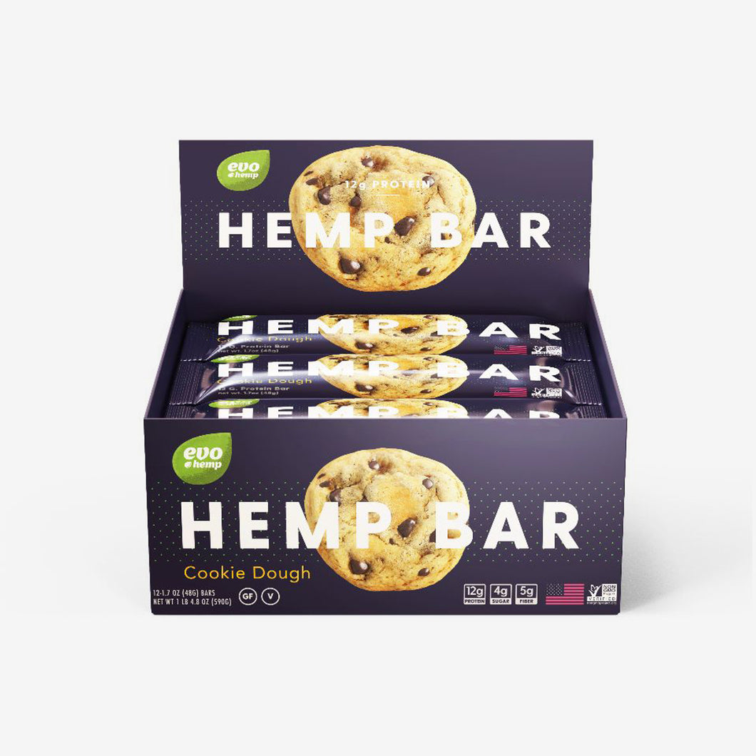 EVO Cookie Dough Hemp Bars