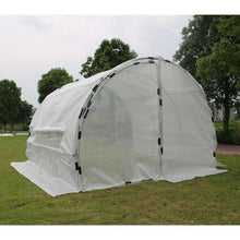 GROW1 Heavy Duty Greenhouse Hoop House (10'x10'x6.5')