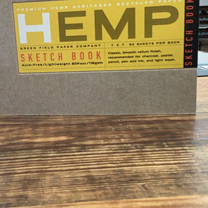 Hemp Sketch Book