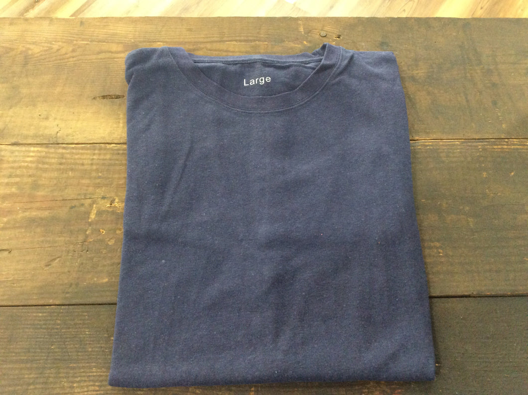 Dark Blue Hemp Shirt