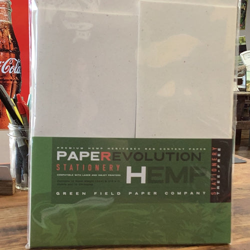 Hemp Paper Stationary Kit